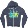 we are the almig17ty seniors carver high school Zipper Hoodie