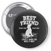 Best Friend Beagle Pin-back button