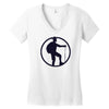 mountain go go Women's V-Neck T-Shirt
