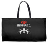 dji inspire one 1 men's t shirt Weekender Totes