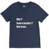 sarcastic V-Neck Tee
