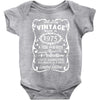vintage made in 1975 Baby Onesie