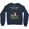 no science no life alternative fact ear Crewneck Sweatshirt