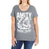 shark tours Ladies Curvy T-Shirt