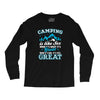 Camping Is Like Sex Long Sleeve Shirts