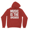 music is the answer Hoodie