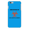 zombie response unit t shirt funny dead brains s 3xl iPhone 6/6s Plus Case