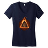 the all seeing eye Women's V-Neck T-Shirt