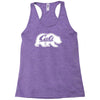 cali bear Racerback Tank