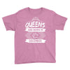 Queens Are Born In December Youth Tee