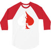 sexy poker 3/4 Sleeve Shirt