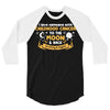 I Love Someone with Childhood Cancer to The Moon and Back to Infinity 3/4 Sleeve Shirt