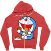 Doraemon Zipper Hoodie