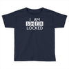 i am sher locked Toddler T-shirt
