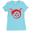 fma full metal alchemist Ladies Fitted T-Shirt