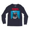 Jaws Parody Paws Long Sleeve Shirts