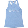 YoRHa White Logo Racerback Tank