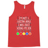 im not a guitar hero i was just doing my job Tank Top