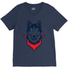 Siberian Husky V-Neck Tee