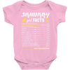 January Girl Facts Capricorn Baby Onesie