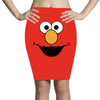 Cookie Monster Elmo Pencil Skirts