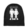never dive alone scuba diving Baby Beanies