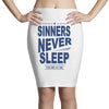 official t shirt mens you me at six sinners never sleep big all sizes Pencil Skirts