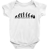 evolution computer Baby Bodysuit