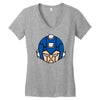 mecha mega rocks Women's V-Neck T-Shirt