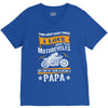 Motorcycles Papa V-Neck Tee