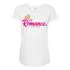 romance in the world Maternity Scoop Neck T-shirt