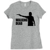 walking dead Ladies Fitted T-Shirt