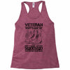 Veteran Don't Thank Me Thank My Grandpa Who Never Came Back Racerback Tank