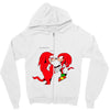 Ugandan Knuckles Zipper Hoodie