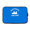 pro cow tipper tipping funny Laptop sleeve