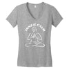 yoga int&eacute;rieur calm Women's V-Neck T-Shirt