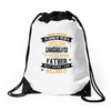Super Cool Granddaughter Of A Freaking Awesome Father Drawstring Bags