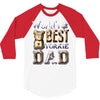yorkie dad 3/4 Sleeve Shirt