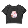 totoro with asian landscape Crop Top