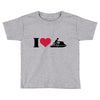 i love jet ski racing Toddler T-shirt