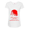 dawn of the dead retro 70s horror zombie film Maternity Scoop Neck T-shirt
