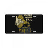 where words fail music speaks License Plate