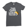 This Girl Loves Tacos Ladies Fitted T-Shirt