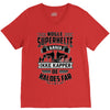 papa nogle superhelte baerer ikke kapper V-Neck Tee