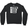 v6 swim bike run Crewneck Sweatshirt