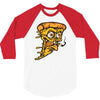 pizza smoking 3/4 Sleeve Shirt