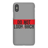 do not look honey back iPhoneX