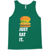 just eat it burger lover Tank Top