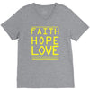 faith, hope and love V-Neck Tee