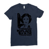 a woman's place is in the resistance Ladies Fitted T-Shirt